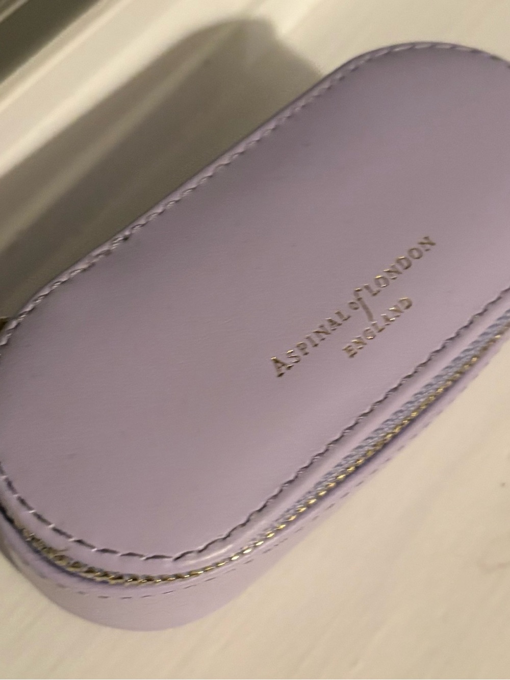 Aspinal of London Lilac Purse Tidy-all